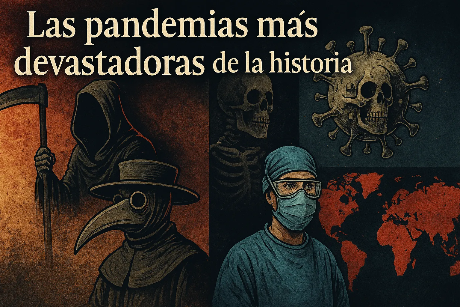 Las pandemias más devastadoras de la historia: cuando la humanidad enfrentó su mayor enemigo