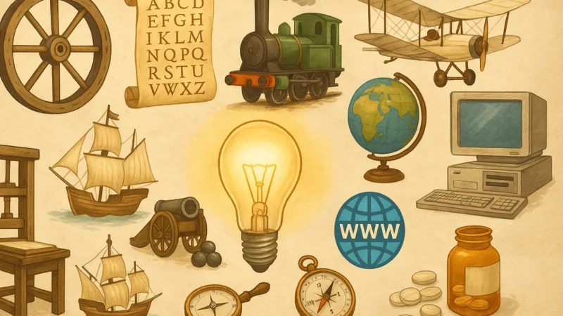 10 inventos que cambiaron el curso de la historia: el ingenio humano que transformó el mundo
