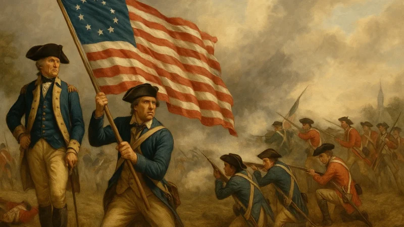 La guerra de independencia de Estados Unidos