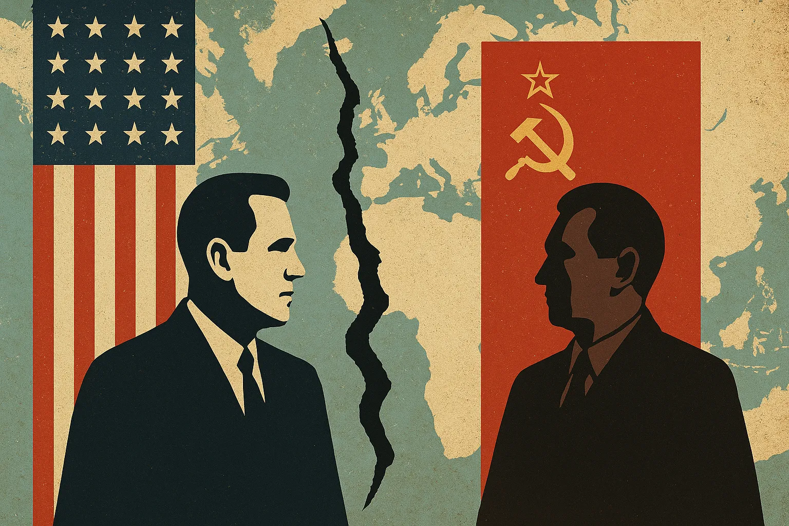 La Guerra Fría el mundo dividido en dos bloques