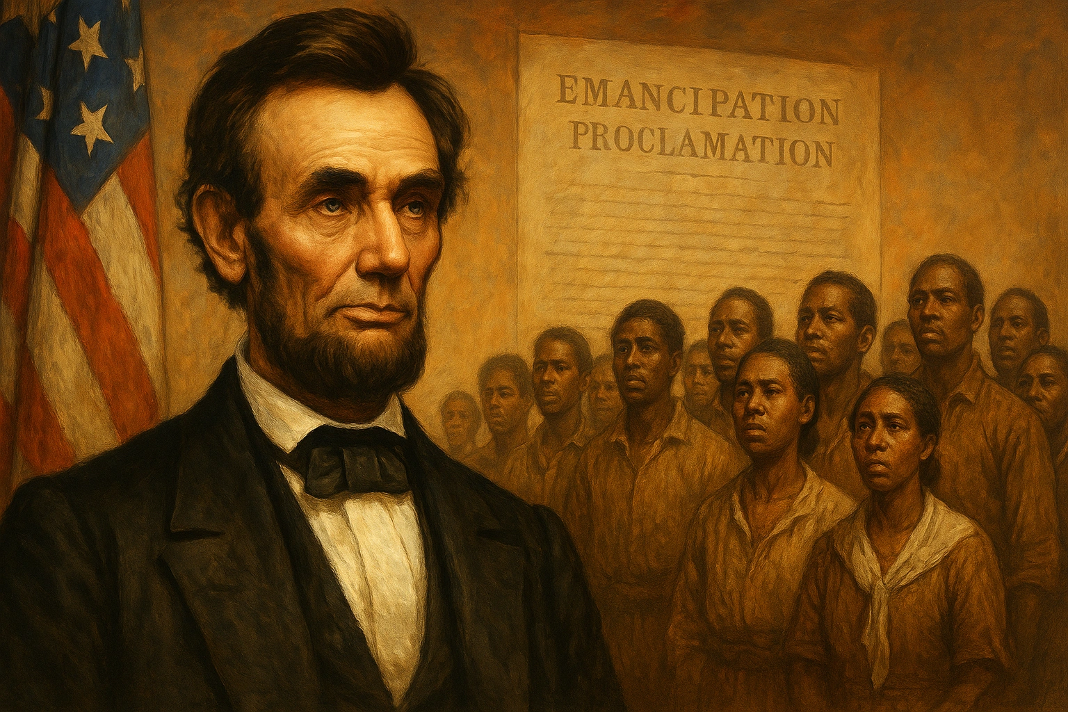 Abraham Lincoln la abolición de la esclavitud en EE.UU