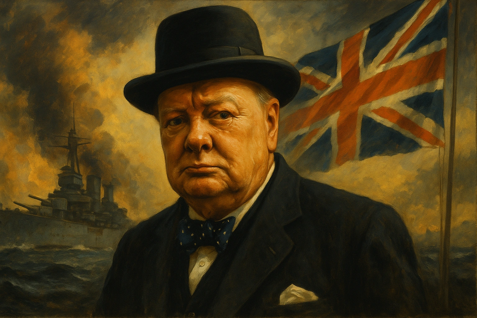 Winston Churchill liderazgo en tiempos de guerra