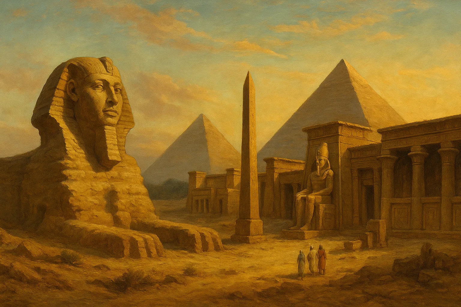 La historia del antiguo Egipto de faraones y dioses